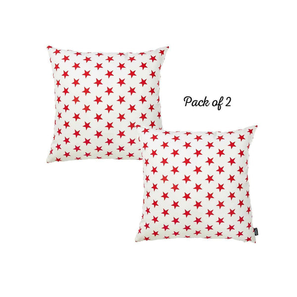 Pillows 20x20 Pillow Covers 20 "x 20" Easy-care Decorative Throw Pillow Case Set Of 2 Pcs Square 5574 HomeRoots