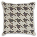 Pillows Chair Pillow 18" x 18" Cotton Ivory Pillow 3403 HomeRoots