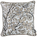 Pillows Christmas Throw Pillow Covers - 17"x 17" Brown Jacquard Weaver Decorative Throw Pillow Cover HomeRoots