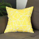 Pillows Christmas Throw Pillow Covers 18"x18" Scandi Square Mirror Design Decorative Throw Pillow Cover 5604 HomeRoots
