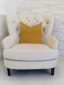 Pillows Decorative Pillows - Luxury Throw Pillow in Gold Double sided 20" x 20" HomeRoots