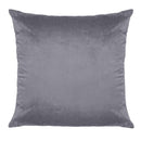 Pillows Down Pillows - 18" X 5.5" X 18" Dark Grey Polyester Square Pillow HomeRoots