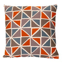 Pillows Down Pillows 18" X 5.5" X 18" Multi Cotton Polyester Square Pillow 3357 HomeRoots