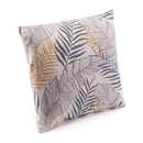 Pillows Foam Pillow - 17.7" X 17.7" X 1.2" Tropical Gray Multicolor Pillow HomeRoots