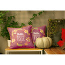 Pillows Outdoor Pillow Covers - 18"x 18" Thanksgiving Leaf Crown Decorative Throw Pillow Cover HomeRoots