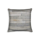 Pillows Pillow - 18" x 18" x 5" Gray - Pillow HomeRoots
