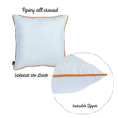 Pillows Pillow Covers - 18"x 18" Thanksgiving Thankful Printed Decorative Throw Pillow Cover HomeRoots