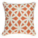 Pillows Pillow Inserts - 20" x 7" x 20" Transitional Multicolored Pillow Cover With Down Insert HomeRoots