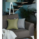 Pillows Throw Pillow Covers - 17"x 17" Grey Jacquard Decorative Throw Pillow Cover HomeRoots