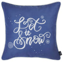 Pillows Throw Pillow Covers - 18"x18" Christmas Quote Printed Decorative Throw Pillow Cover HomeRoots