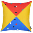 Pillows Throw Pillow Covers 18"x18" Memphis Square Printed Decorative Throw Pillow Cover 5422 HomeRoots
