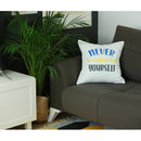 Pillows Throw Pillow Covers - 18"x18" Scandi Square Quotes Printed Decorative Throw Pillow Cover HomeRoots