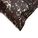 Pillows Throw Pillows - 18" x 18" x 5" Gold And Chocolate, Quattro - Pillow 2-Pack HomeRoots
