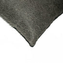 Pillows White Throw Pillows - 12" x 20" x 5" Gray And White Cowhide - Pillow HomeRoots
