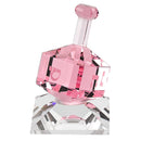 Living Room Decor - Pink Dreidel On Stand