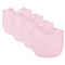 Pink Gingham Seersucker 4 Pack Bib Set-SRS-P-JadeMoghul Inc.