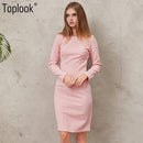 Pink Jacquard Pencil Cut Dress AExp