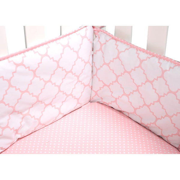 Pink Sky Crib Bumpers-SKY PINK-JadeMoghul Inc.