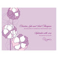 Pinwheel Poppy Save The Date Card Vintage Pink (Pack of 1)-Weddingstar-Periwinkle-JadeMoghul Inc.