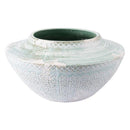 Planters Ceramic Planters - 18.7" X 18.7" X 9.4" Charming Vintage-Inspired Planter HomeRoots