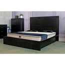 Platform Beds Space Efficient Queen Platform Bed, Black Benzara