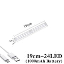 Plutus-Quinn LED Night Light Motion Sensor Wireless USB Rechargeable 20 30 40 50cm Night lamp For Kitchen Cabinet Wardrobe Lamp JadeMoghul Inc.