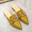 Pointed Toe Women Pumps-yellow-37-JadeMoghul Inc.