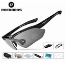 Polarized Sports Men Sunglasses Road Cycling Glasses Mountain Bike Bicycle Riding Protection-Light black glasses-China-JadeMoghul Inc.