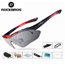 Polarized Sports Men Sunglasses Road Cycling Glasses Mountain Bike Bicycle Riding Protection-Medium red glasses-China-JadeMoghul Inc.