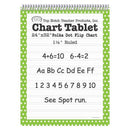 POLKA DOT CHART TABLET GREEN 1.5-Supplies-JadeMoghul Inc.