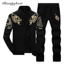 Polo Set Casual For Men / Sporting Suit / Tracksuit Two Pieces Set AExp