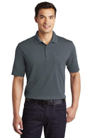 Polos/Knits Port Authority Dry Zone UV Micro-Mesh Pocket Polo. K110P Port Authority