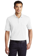 Polos/Knits Port Authority Dry Zone UV Micro-Mesh Pocket Polo. K110P Port Authority