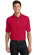 Polos/knits Port Authority Heavyweight Cotton Pique Polo with Pocket. K420P Port Authority