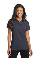 Port Authority Ladies Dimension Polo. L571-Polos/knits-Battleship Grey-4XL-JadeMoghul Inc.