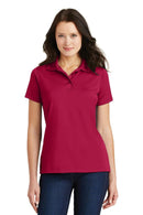 Polos/knits Port Authority Ladies Poly-Charcoal BlendPique Polo. L497 Port Authority