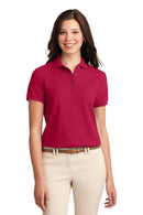 Polos/knits Port Authority Ladies Silk Touch Polo. L500 Port Authority