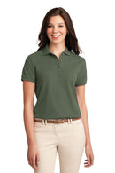 Polos/knits Port Authority Ladies Silk Touch Polo. L500 Port Authority
