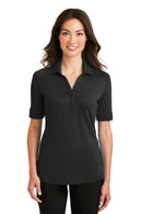 Polos/knits Port Authority Ladies Silk TouchInterlock Performance Polo. L5200 Port Authority