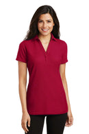 Polos/knits Port Authority Ladies Silk TouchY-Neck Polo. L5001 Port Authority