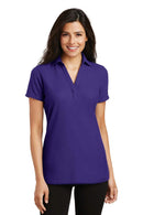 Polos/knits Port Authority Ladies Silk TouchY-Neck Polo. L5001 Port Authority
