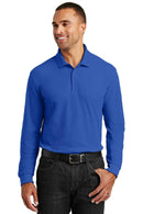 Polos/knits Port Authority Long Sleeve Core Classic Pique Polo. K100LS Port Authority