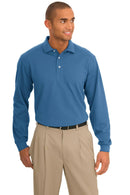 Polos/knits Port Authority Tall Rapid Dry Long Sleeve Polo. TLK455LS Port Authority