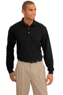 Polos/knits Port Authority Tall Rapid Dry Long Sleeve Polo. TLK455LS Port Authority