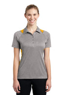 Polos/knits Sport-Tek Ladies Heather Colorblock ContenderPolo. LST665 Sport-Tek