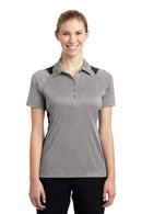 Polos/knits Sport-Tek Ladies Heather Colorblock ContenderPolo. LST665 Sport-Tek