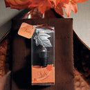Popular Wedding Favors Silver Leaf Wine Bottle Stopper Gift Boxed (Pack of 1) JM Weddings
