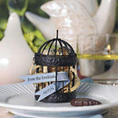 Popular Wedding Favors Small Black Birdcage Favor Containers (Pack of 4) JM Weddings