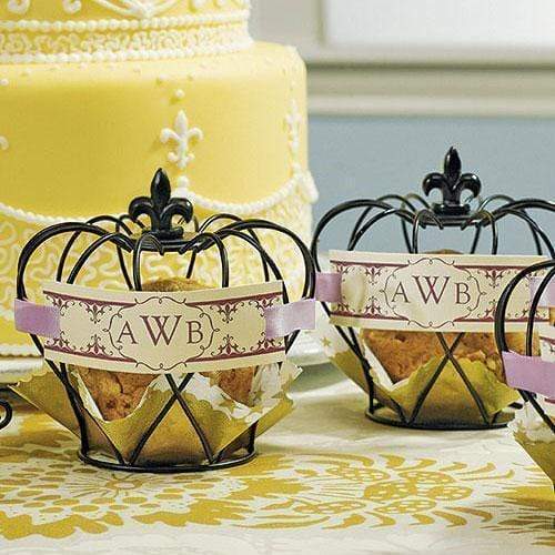 Popular Wedding Favors Small Wire Crown Wedding Favor Decor (Pack of 4) JM Weddings