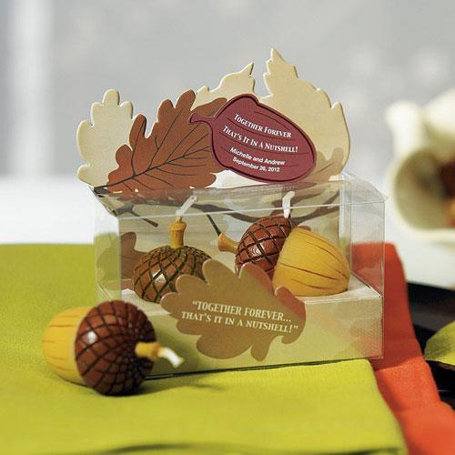 Together Forever - Mini Acorn Candles (Pack of 6)